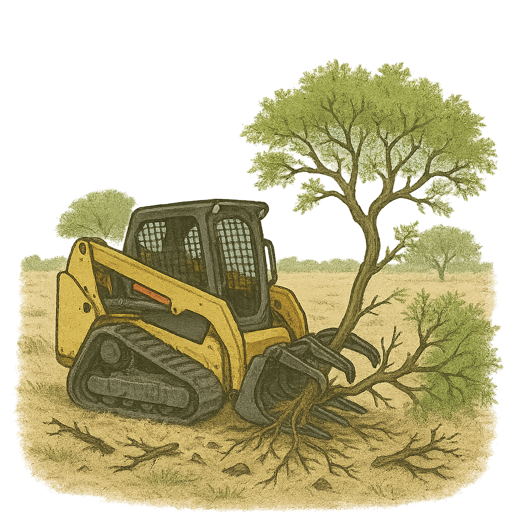 Skidsteer illustration